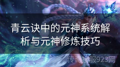 青云诀中的元神系统解析与元神修炼技巧
