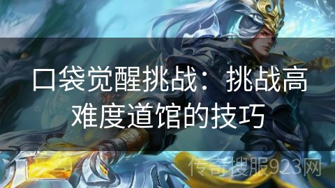 口袋觉醒挑战：挑战高难度道馆的技巧
